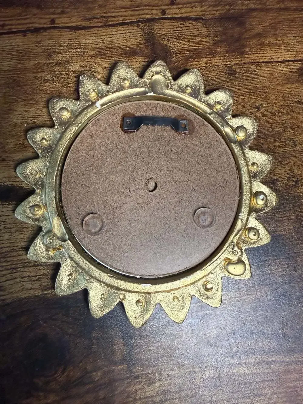 Handmade gold celestial Sun Decorative Wall Mirror